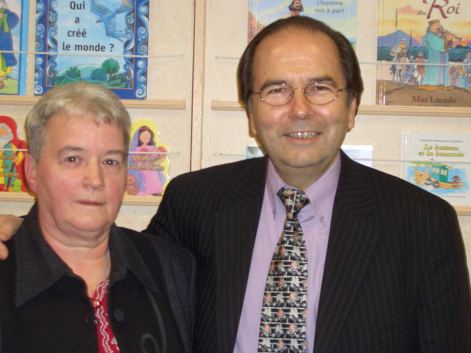 CRC - Centre du renouveau chétien - le pasteur Jacques CHLEPKO et son épouse DAISY