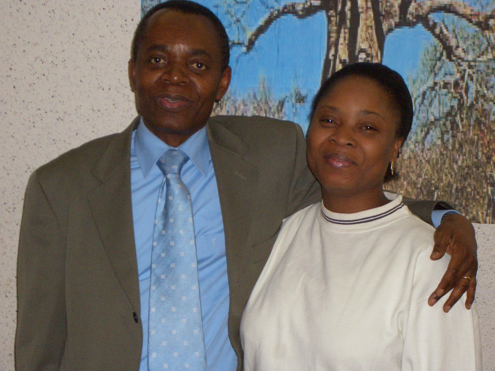 CRC - Centre du renouveau chétien - le pasteur MASSI KULULA et son épouse Monique
